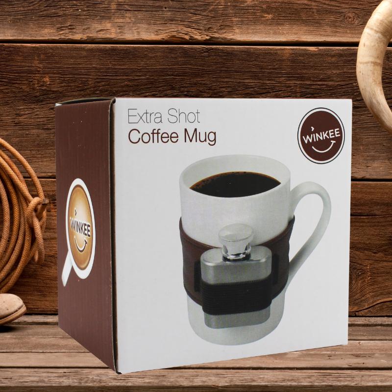 Winkee - Kaffee mit Schuss - Kaffeebecher
