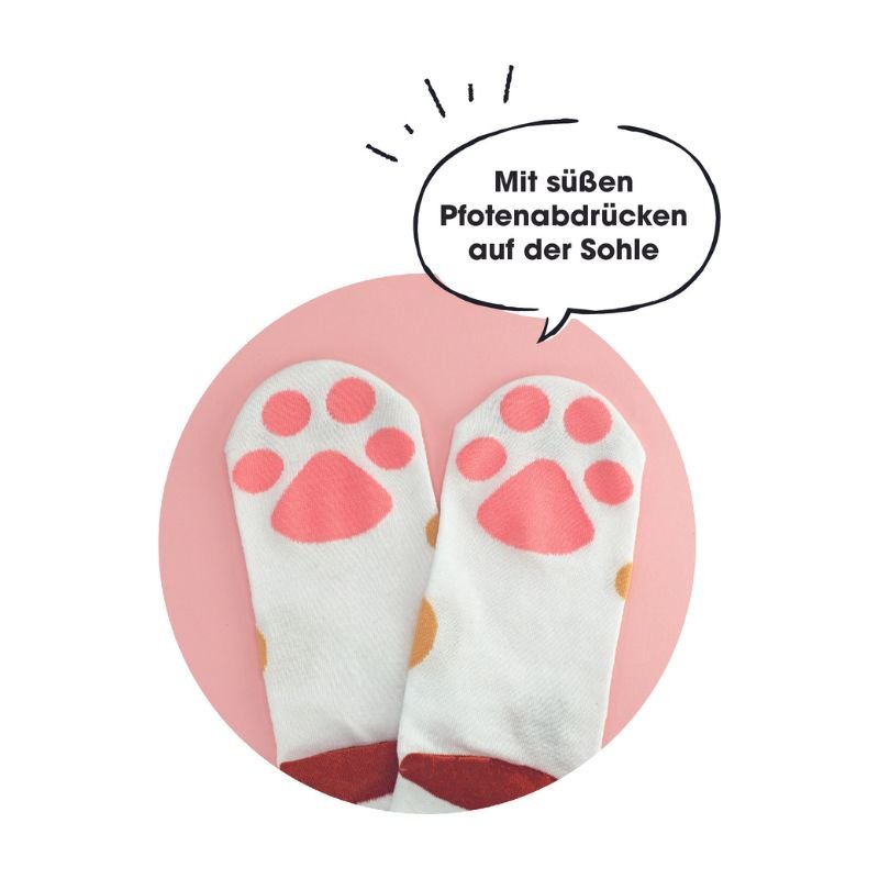 Winkee – Katzenpfoten Socken | Pfotenparadies für Katzenfans