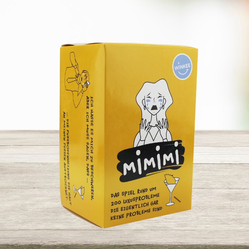 Winkee - Mimimi - Das Quiz Kartenspiel der Luxusprobleme