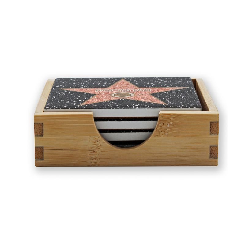 Winkee Rocks - Walk of Fame Glasuntersetzer 4er Set