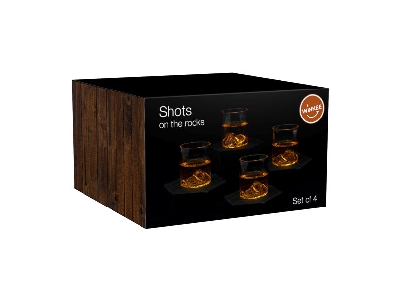 Winkee - Shots on the Rocks