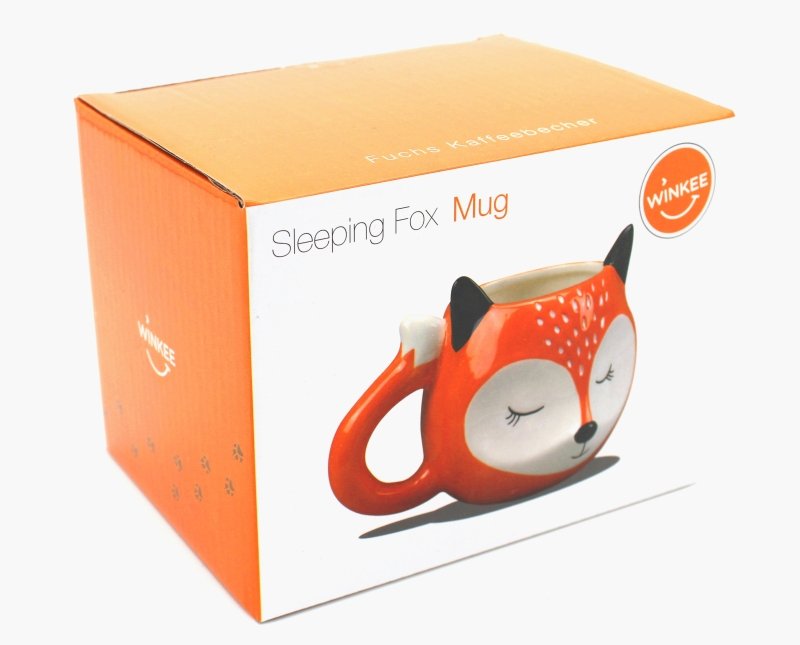 Winkee - Sleeping Fox Kaffeetasse