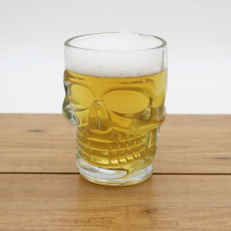 Winkee - Totenkopf Bierglas - 0,4 Liter