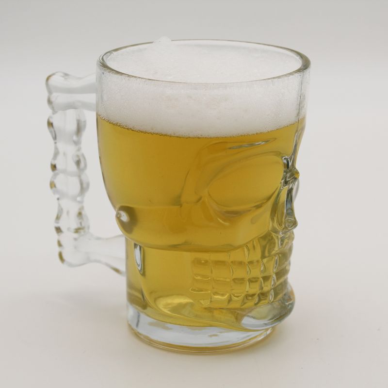 Winkee - Totenkopf Bierglas - 0,4 Liter