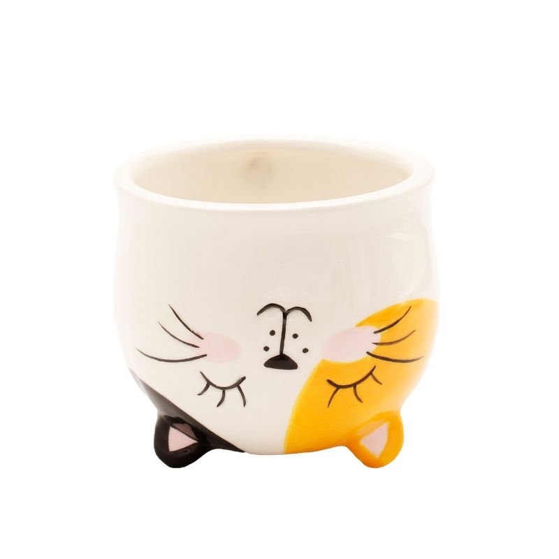 Winkee - Upside Down Kaffeebecher - Kaffeetasse - Katze