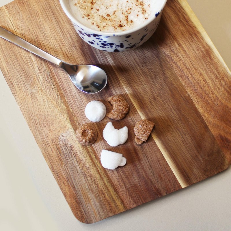 Zuckerwürfelform Kaffee
