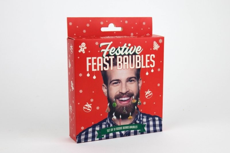 Christbaumkugeln Bartschmuck | Festive Beard Baubles